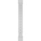 Ekena Millwork Craftsman Classic Square Non-Tapered Coastal Fretwork Column w/ Mission Capital & Mission Base CC1008ENCTLMIMI - alternate 2